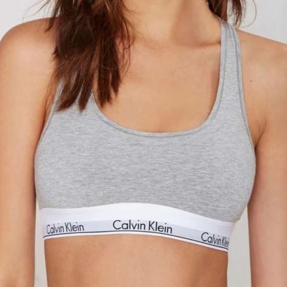 calvin klein sports bra size